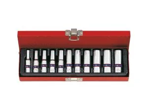 King Tony 1/4 Drive Deep Socket Set 11 Piece