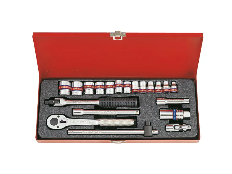 King Tony 3/8 Imperial Socket Set 20 Piece