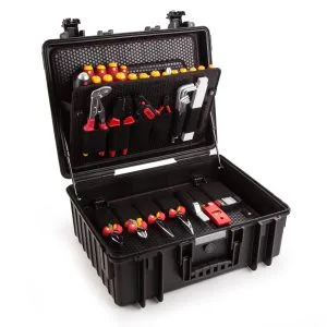 Electricians Wiha Tool Case - Competence XL Kit with 80 Pieces