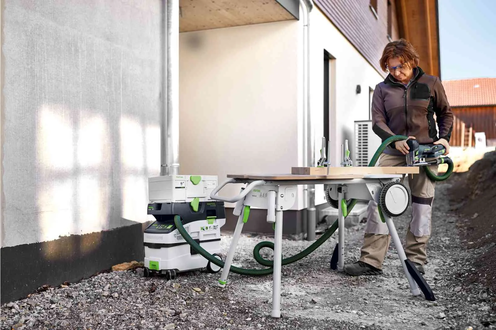 Festool Cordless Jigsaw Carvex PSC 420 EB-Basic - Image 2