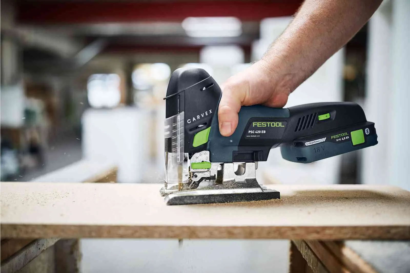 Festool Cordless Jigsaw Carvex PSC 420 EB-Basic - Image 4