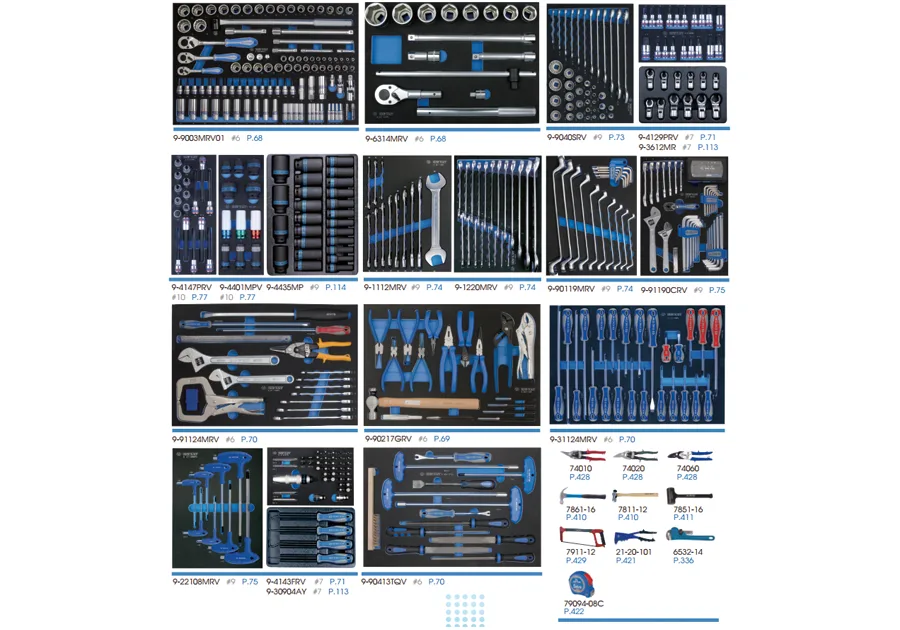 King Tony 935-525CRV 525 Piece Tool Trolley Set - Image 2