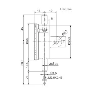 Dial Gauge 0-10mm