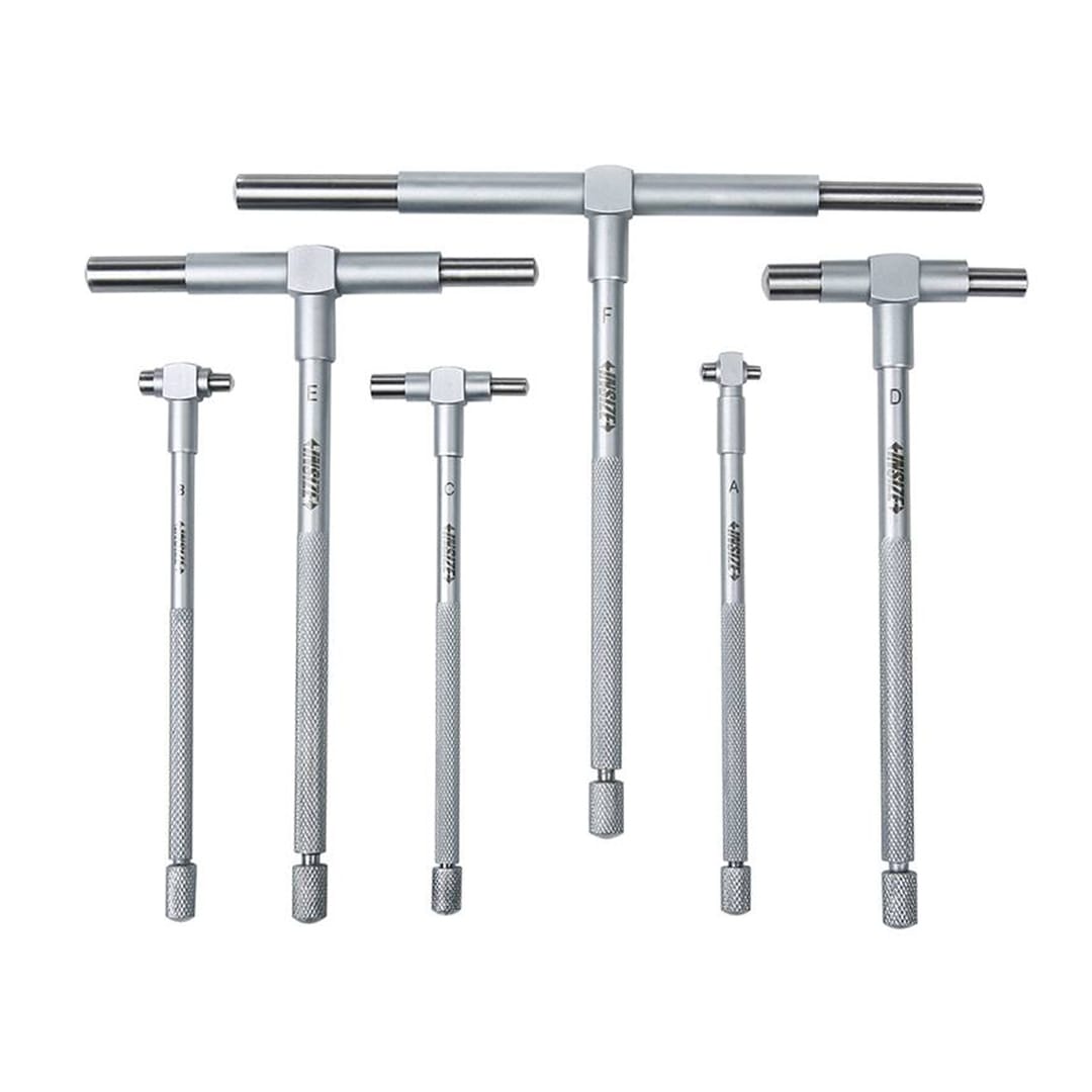 thumbnail image 2 of 6 Piece Telescopic Gauge Set – Machinist Tools For Inside Bore Snap Gauging 2 of 4