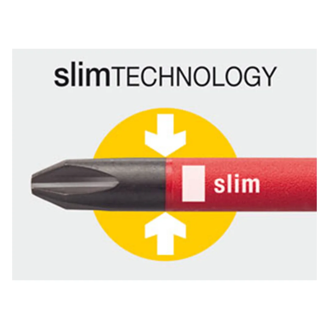 Wiha SlimFix VDE Screwdriver Set - Image 2