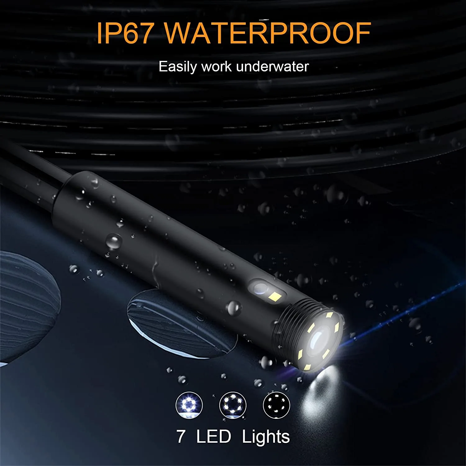 Borescope Inspection Camera with Recording - Image 4