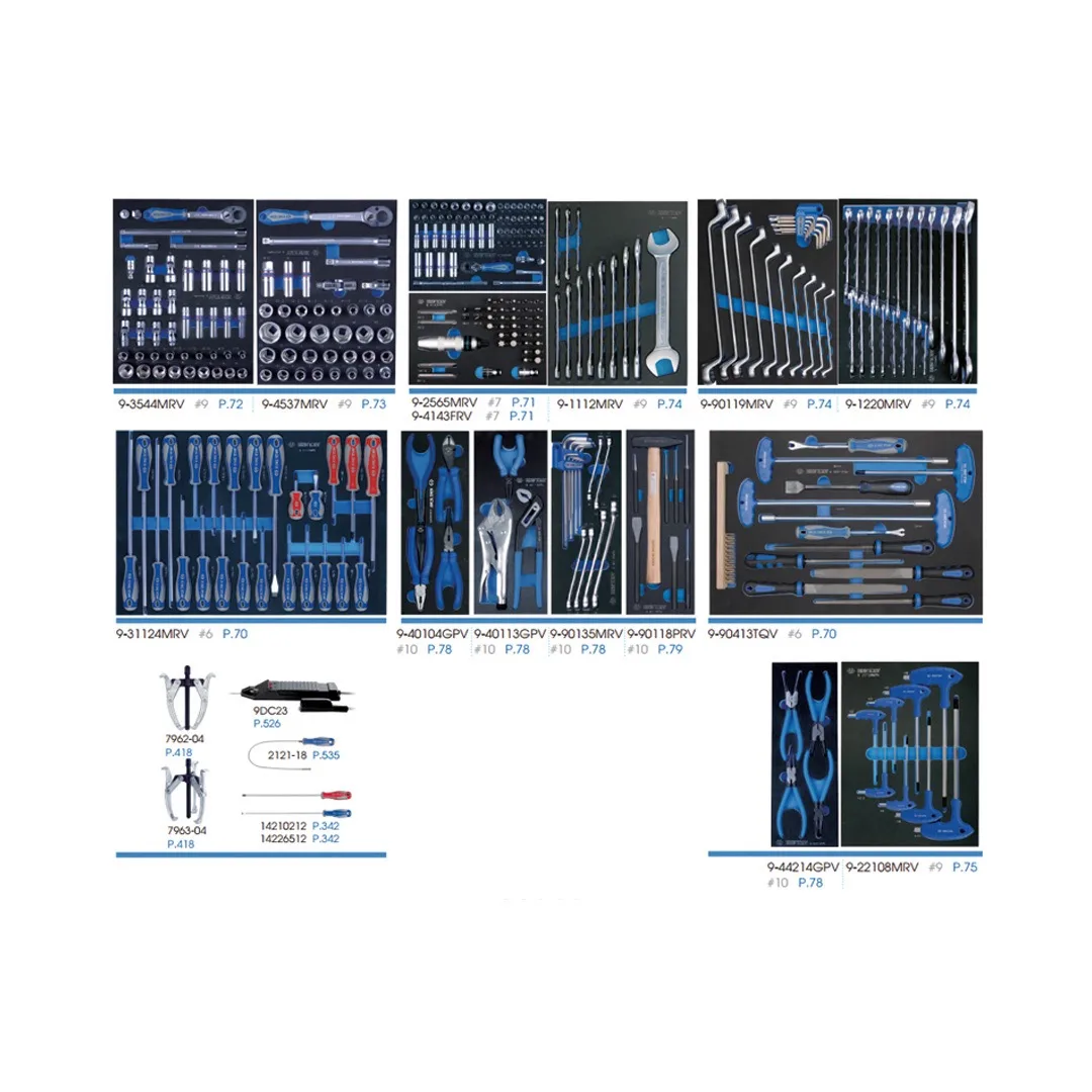 King Tony 934-011MRV 325 PC Tool Trolley Cart Set (EVA FOAM) - Image 2
