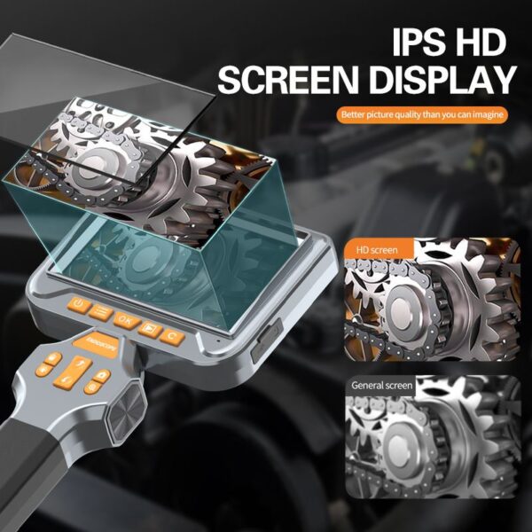 Borescope Inspection Camera With Articulating HD Camera - Image 3