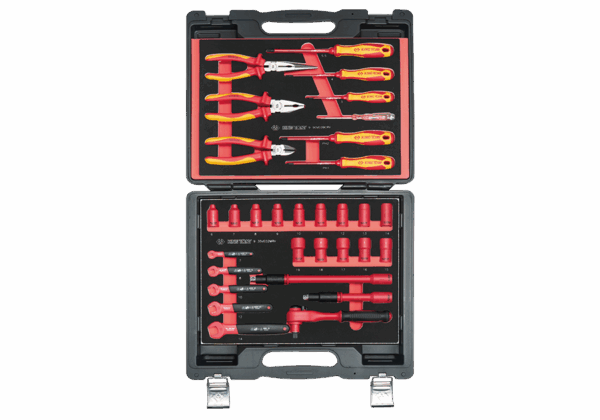 31 PC 3/8" DR. VDE Insulated Tool Set 30VE31MPV